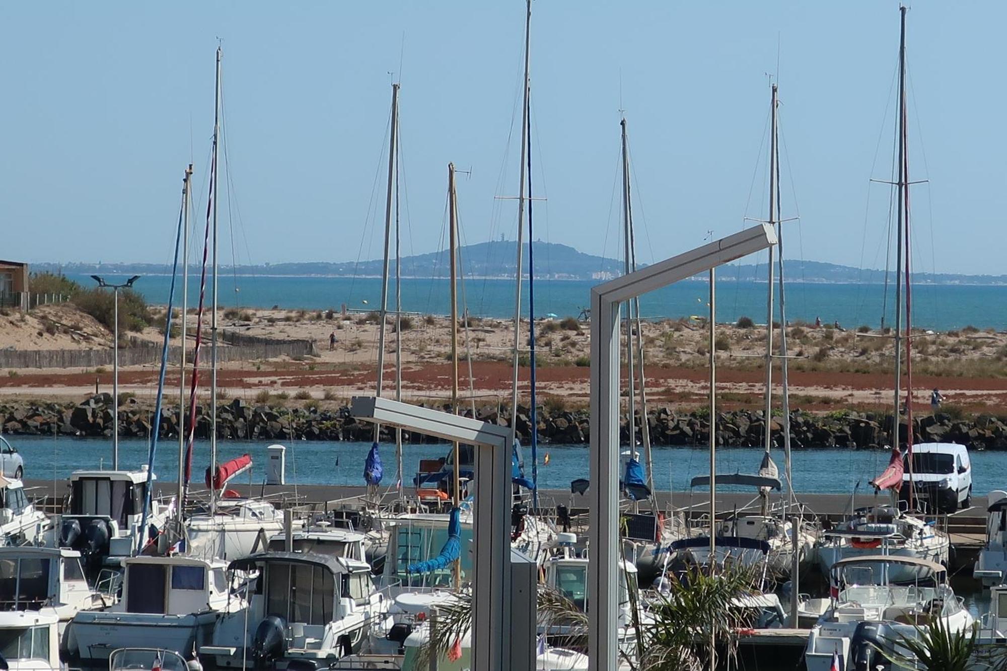 Studio Valras Vue Port Et Mer Wi-Fi Gratuit Екстериор снимка